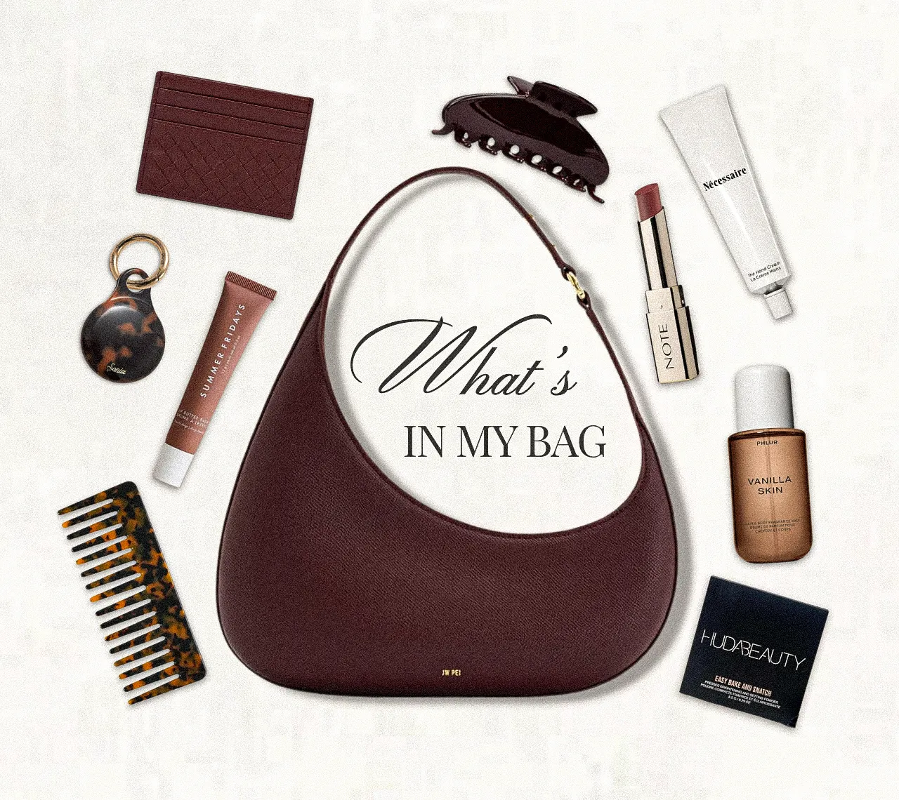 The What’s In My Bag Edition with JW PEI Harlee Shoulder Bag