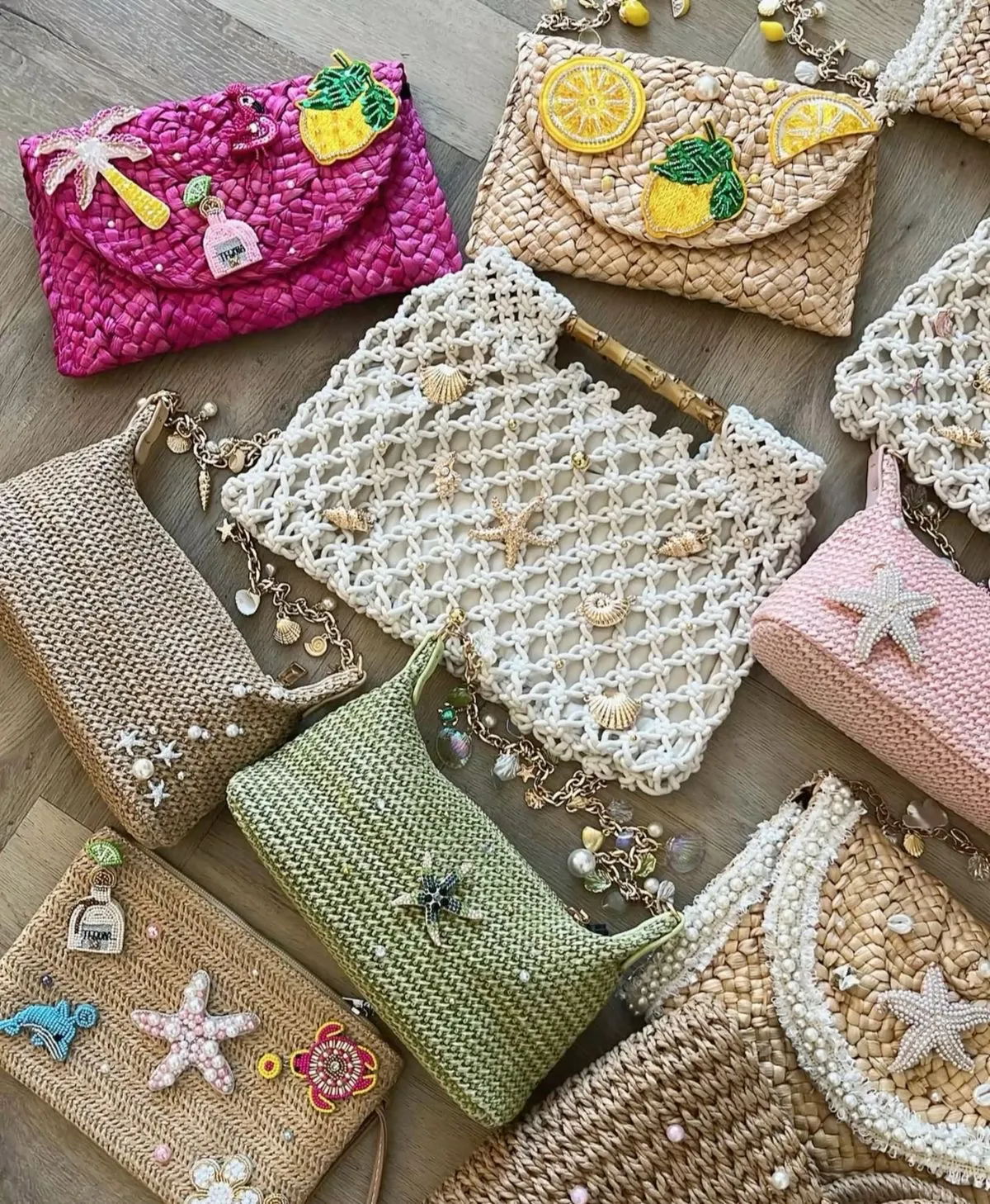 Best stylish beach bags that are so pretty that you should have at least in your closet for any occasions.