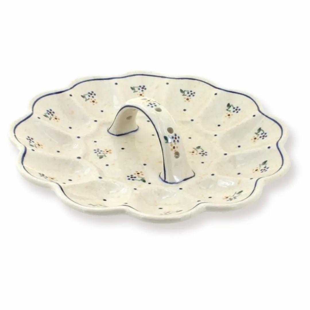  Country Meadow Egg Plate 